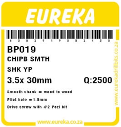 BP019 - Chipboard Screw -BP019_label_T